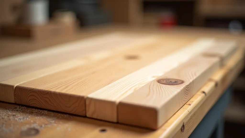 Finished wooden cutting board with natural wood grain visible, ready for kitchen use